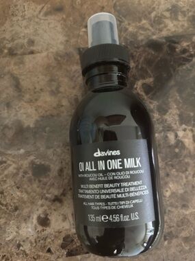 Davines OI All In One Milk 4.56oz Roucou Oil Treatment Haircare Beauty Hair New